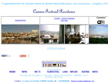Tablet Screenshot of cannes-location-appartement.com